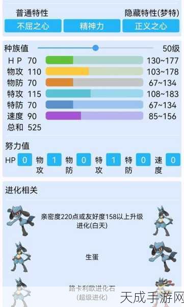 宝可梦大集结路卡利欧深度玩法解析,掌握格斗与钢之力的精灵大师攻略