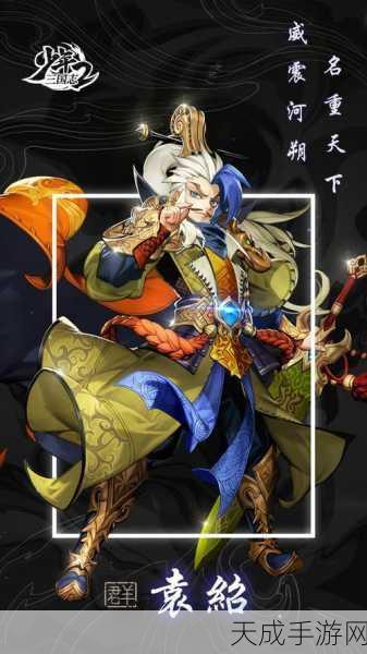 少年三国志踏天袁绍技能全解析,策略与控制的完美结合