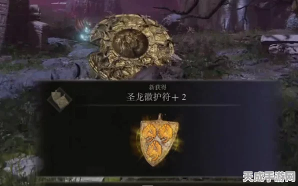 艾尔登法环玩家必看，深度探索圣龙徽护符+1获取全攻略及趣味玩法揭秘