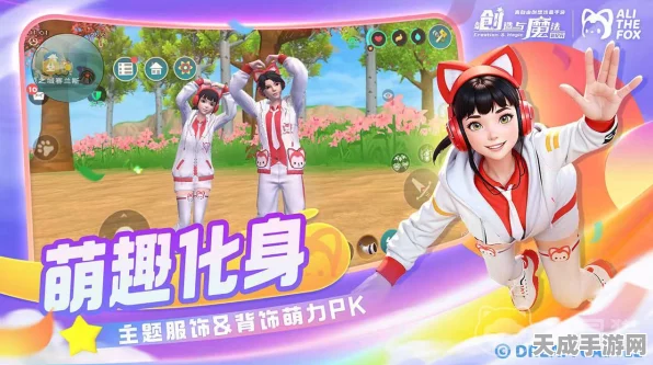 创造与魔法手游资讯，解锁俏皮马尾发型，探索无限创意世界