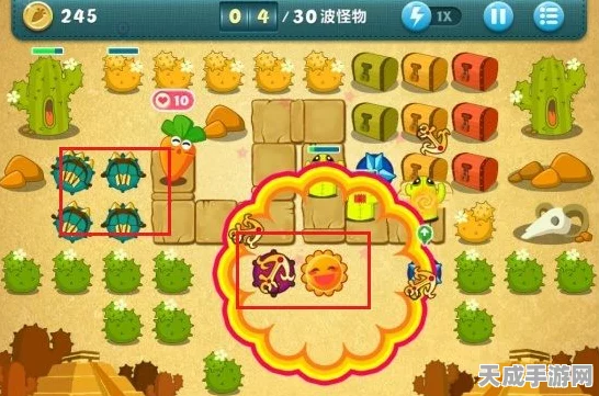 保卫萝卜4挑战42关全攻略，解锁完美金萝卜的终极秘籍