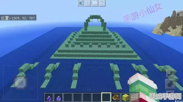 我的世界海底神殿指令揭秘，探索深海遗迹的奇幻之旅