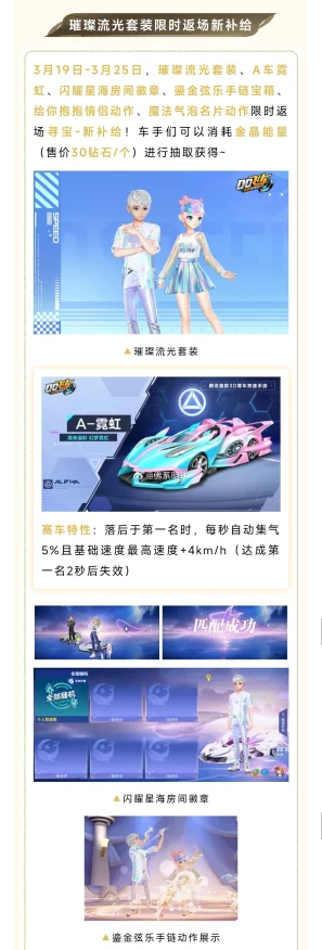 QQ飞车手游A车嫦娥获取攻略及趣味玩法介绍
